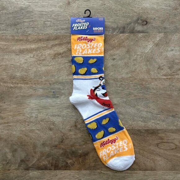New: Frosted Flakes Cereal Socks - Picture 1 of 2